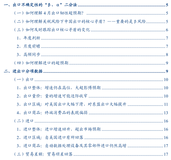 实盘配资炒股最新 张瑜：出口不确定性的“β、α”二分法——4月进出口数据点评